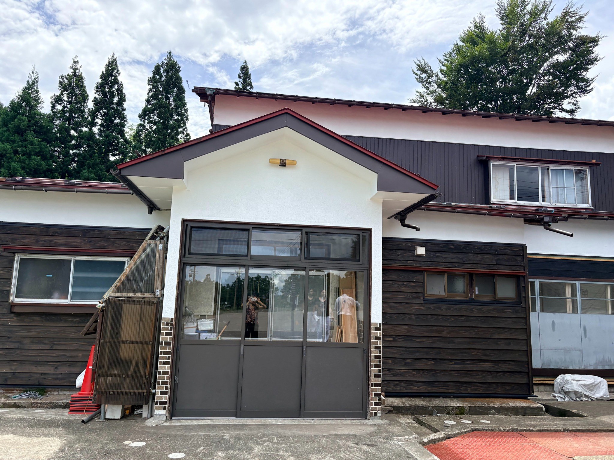 Exterior of the traditional house in Sekigawa